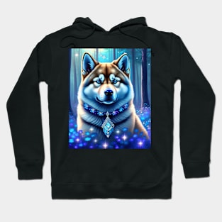 Glowing Shiba Hoodie